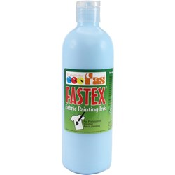 Fastex Fabric Painting Textile Ink Pastel Blue 500ml