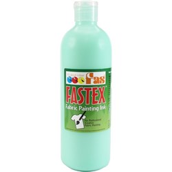 Fastex Fabric Painting Textile Ink Pastel Green 500ml