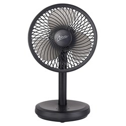 Nero USB Powered Desk Fan 130mm Black