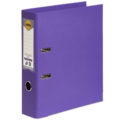 Marbig Lever Arch File A4 PE Purple