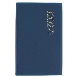 Collins A71 Day Per Page Pocket Diary 2027 Navy