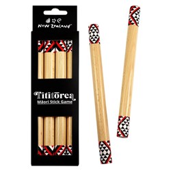 New Zealand Ti Rakau Stick Game Set