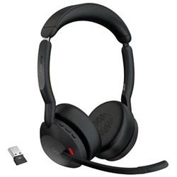 Jabra Evolve2 55 Link380a UC Stereo USB-A Wireless Headset