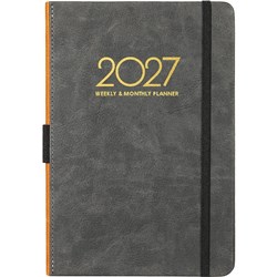 Collins A53 Executive Diary A5 Week To View 2027 Grey