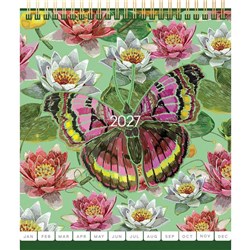 Collins Desk Calendar Top Opening 2027 Beautiful Blooms