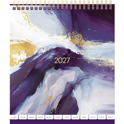 Collins Desk Calendar Top Opening 2027 Painterly