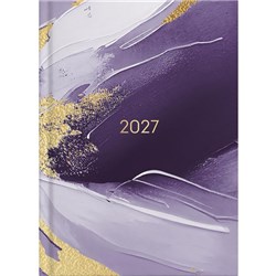 Collins A51 Diary A5 1 Day Per Page 2027 Painterly Assorted