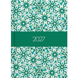 Collins A53 Diary A5 Week to View 2027 Kaleidoscope Assorted Designs