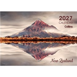 Collins Rosebank Wall Calendar A4 2027 Coastal Scenes