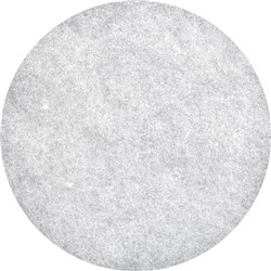 Glomesh Polishing Pads Regular Speed Thickline Abrasive 20” 500mm White, Carton of 5