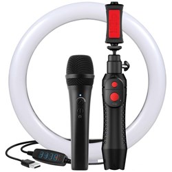 IK Multimedia iRig Professional Video Creator HD Bundle All-in-One Streaming Setup for Smartphones