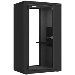 Koplus Milli Sit Booth 1200x2000mm Black/Dark Grey