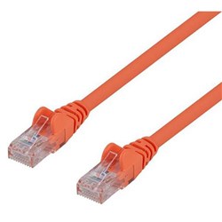 Dynamix Cat6 UTP Patch Lead Cable 1.5m Orange