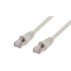 Dynamix Cat6 STP Patch Lead Cable 0.5m Beige