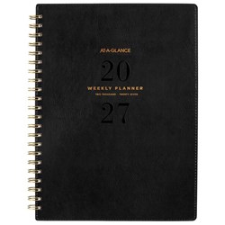 At-A-Glance A4 Diary Planner Week/Month 2027 Black