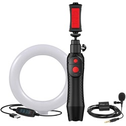 IK Multimedia iRig Video Creator Bundle All-in-One Streaming Setup Kit for Smartphones