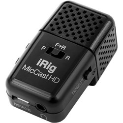 IK Multimedia iRig Mic Cast HD Multipattern USB Microphone for Smartphones