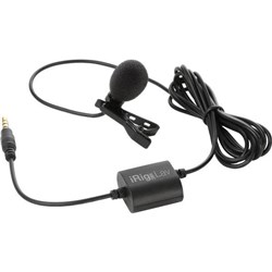 IK Multimedia iRig Mic Lavalier Mic for Smartphone, Tablets, Computers & More