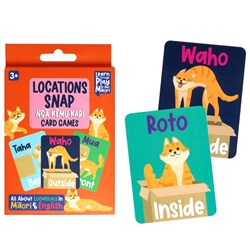 Game Snap Te Reo Maori Locations Cards, Pack of 40