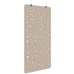 Fiord Acoustic Hanging Screen 1200x2250mm Shard Natural