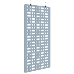 Fiord Acoustic Hanging Screen 1200x2250mm Grid Pacific Blue