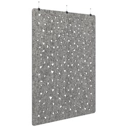 Fiord Acoustic Hanging Screen 1800x2250mm Shard Marble