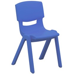 Crayon Kids Stacking Chair Size 4 360mm Blue