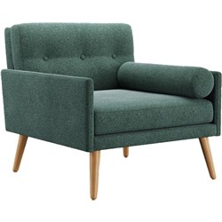 Frankie Single Seater Sofa Hawthorn Fabric/Forest
