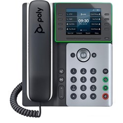 Poly Edge E320 IP Phone PoE-Enabled Black/Silver