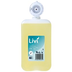 Livi Activ Antimicrobial Foam Hand Soap 1L, Carton of 6