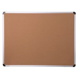 OfficeMax Cork Board Aluminium Frame 600x900mm