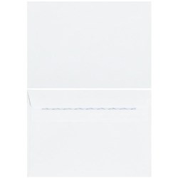 Croxley C6 Wallet Envelopes Seal Easi White 133035, Box of 500