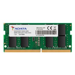 Adata Memory Card DDR4-3200 2048x8 SO-DIMM RAM 16GB