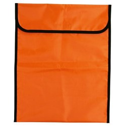 Warwick Homework Bag Hook & Loop 290x360mm Orange
