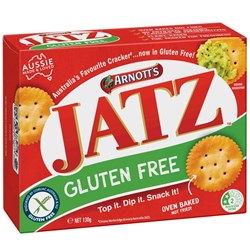 Arnotts Jatz Crackers Gluten Free 130g