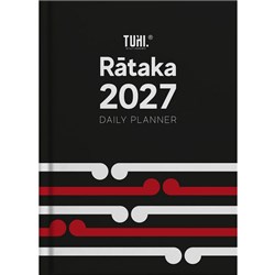 Tuhi B51 Bilingual Diary Day Per Page Rātaka 2027 Koru