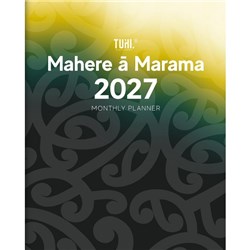 Tuhi Standard Bilingual Diary Monthly Planner Mahere ā Marama 2027 Koru