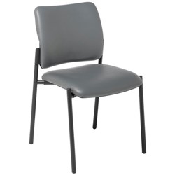 Polo Chair Black Frame Charisma Gunmetal/Grey