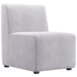 Comfy Chair Hawthorn Fabric/Silver