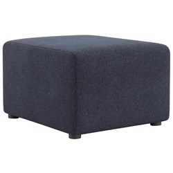 Comfy Ottoman Hawthorn Fabric/Navy
