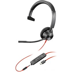 Poly Blackwire 3315 Mono USB-C Wired Headset