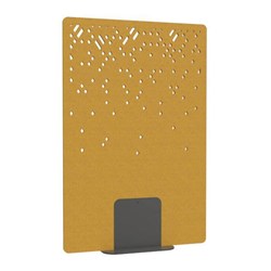 Satori Acoustic Divider Screen 1200x1800mm Blizzard Mustard