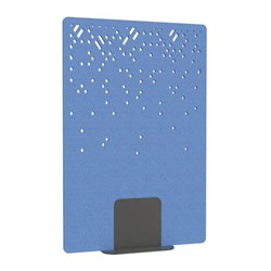 Satori Acoustic Divider Screen 1200x1800mm Blizzard Sky Blue