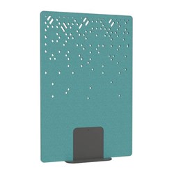 Satori Acoustic Divider Screen 1200x1800mm Blizzard Turquoise