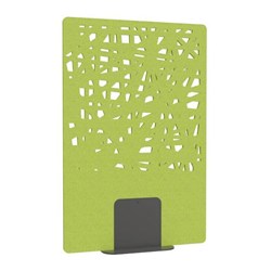 Satori Acoustic Divider Screen 1200x1800mm Cross Apple Green