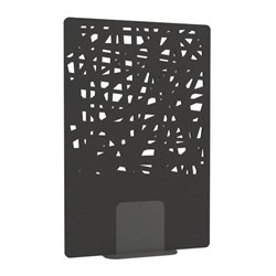 Satori Acoustic Divider Screen 1200x1800mm Cross Black