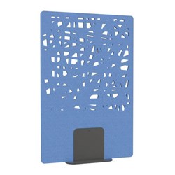 Satori Acoustic Divider Screen 1200x1800mm Cross Sky Blue