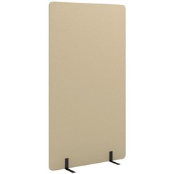 Boyd Visuals Freestanding Partition Screen 1 Panel 1000x1800mm Dark Camel