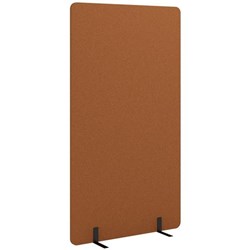 Boyd Visuals Freestanding Partition Screen 1 Panel 1000x1800mm Rust