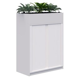 Fiord Planter Tambour Non Locking 1200x900mm Snow